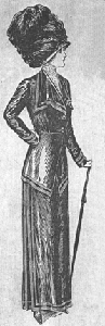 1911 fashion illustration