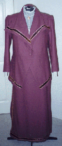 1911 Lady's suit - front view